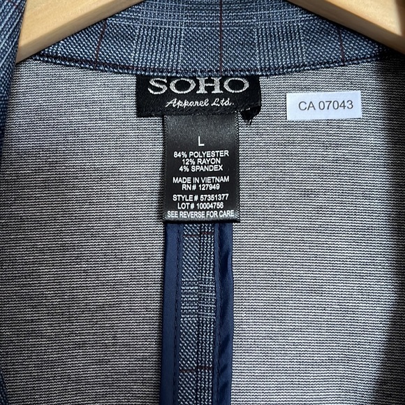 Oversized Blazer with ruched sleeves - Picture 2 of 5